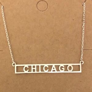Chicago Bar Necklace